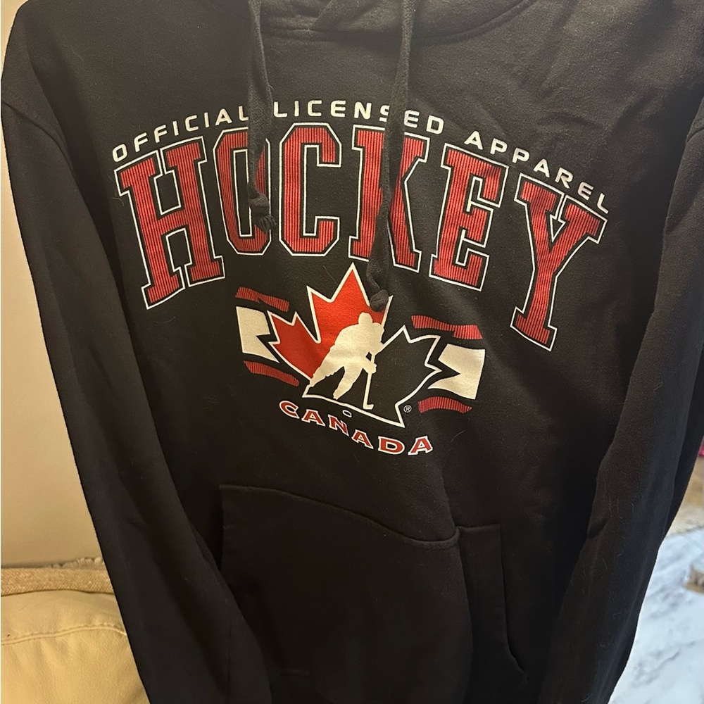 Hockey Canada Black Hoodie